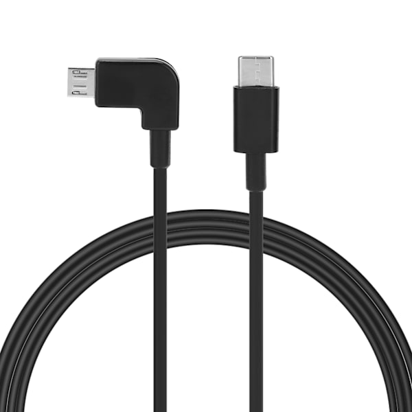 Retvinklet FPV-briller Type C til Micro USB-datakabel til DJI FPV-flyvebriller