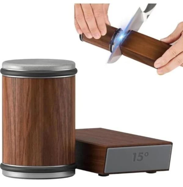 【bt02】Roller Knife Sharpener, with Industrial Diamond at 15 and 20 Degrees for Knife Sharpening, Roller Knife Sharpening System