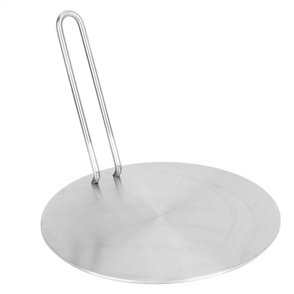 Varme Diffuser i Rustfrit Stål 22cm Induktionspladeadapter til Gas Elektrisk Komfur
