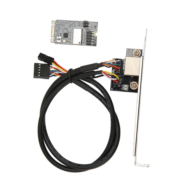 M2 PCIe Gigabit Ethernet-kort 1000 Mbps Guldben Stabil forbindelse Mini PCI Express LAN NIC til PC
