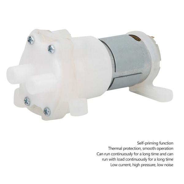 DC6-12V Mini Selvsugende 380 Membranpumpe med 1-5 Meter Løftekapacitet