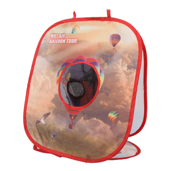 Bean Bag Toss Game Toy Bærbar Sammenleggbar 4 hull Cornhole Bounce Bean Bag Kast Utendørs spillsett for barn- W