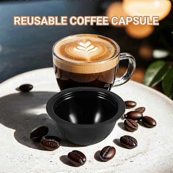 5 stk gjenbrukbar kaffekapsel for Vertuo Vertuoline påfyllbare pods 230 ml