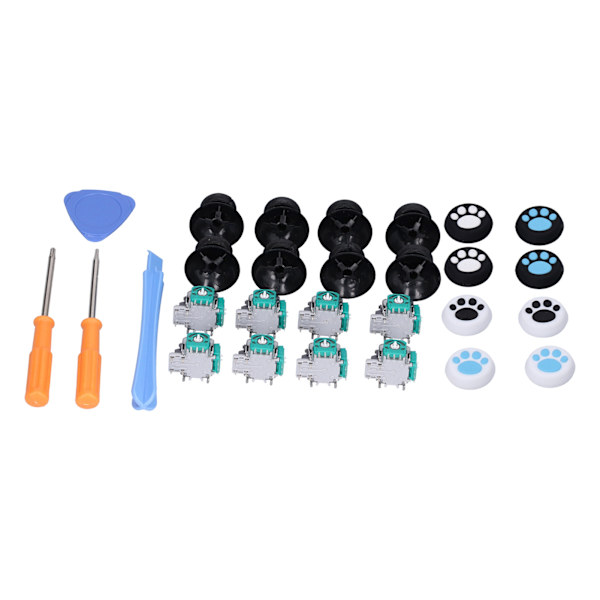 Analog Joystick-kit Bekväm Hållbar Enkel att Installera Ersättningsdelar för Xbox OneQM21070991 (Katttass)