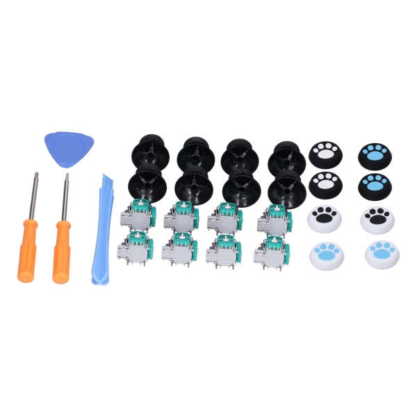 Analog Joystick Kit Komfortabel Holdbar Nem at Installere Controller Reservedele til Xbox OneQM21070991 (Kattepoter)
