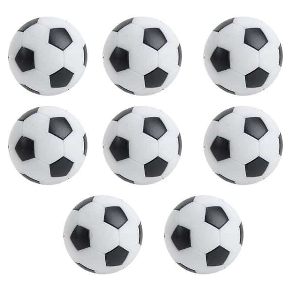 8 stk. 32 mm Mini Fodbolde til Børn Bordspil Tilbehør