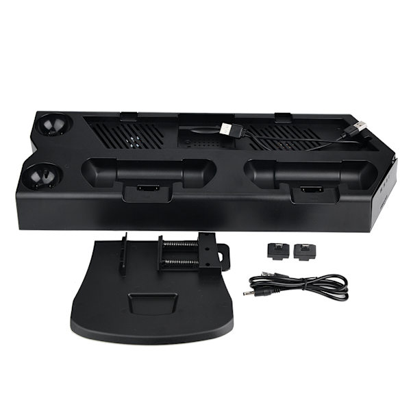 Bärbar 3-i-1 Laddningsdocka Laddningsbas för PS4 Slim Pro VR