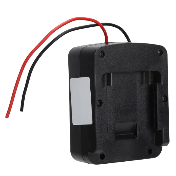 Batteriadapter for Bosch 18V Lithium Batteri Strømadapter Dock Strømkontakt Svart- W