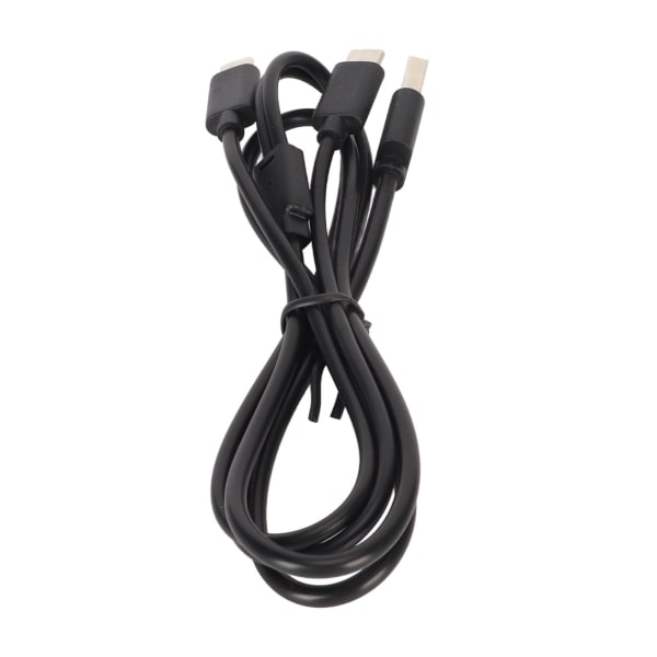 Double Head Ladekabel Professionelt Effektiv 2 i 1 USB C opladningslinje til PS VR2 til PS5 2,8 fod-W