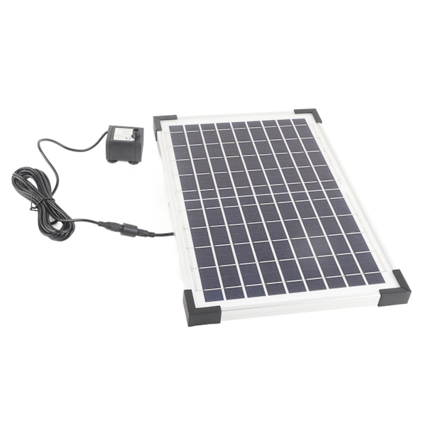 Solcelled Fontænepumpe 9V 10W Nem at Installere Solcelledrevet Fontæne Havepumpe Sæt til Fuglebad Have Baghave Pool Fisketank