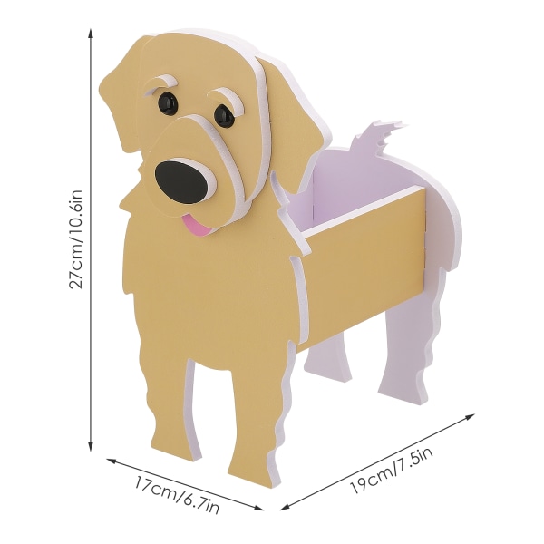 (Jack Russell Planter - Small) Unik Husdjursplanter Hundplanter