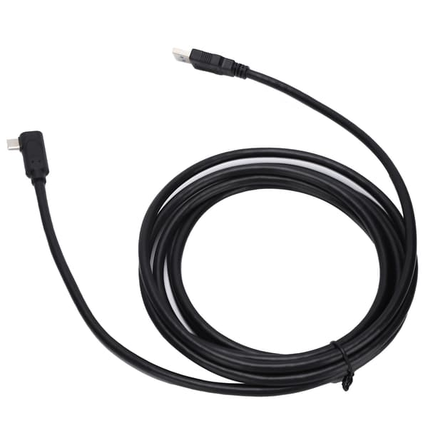USB 3.1 Typ C till Typ A Vänster Höger Vinkel Laddningskabel för Oculus Link VR