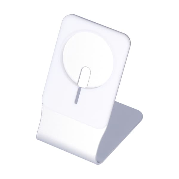 Magnetisk Trådløs Opladerholder til iPhone 12 Magsafe Skrivebords Strømfod Beslag