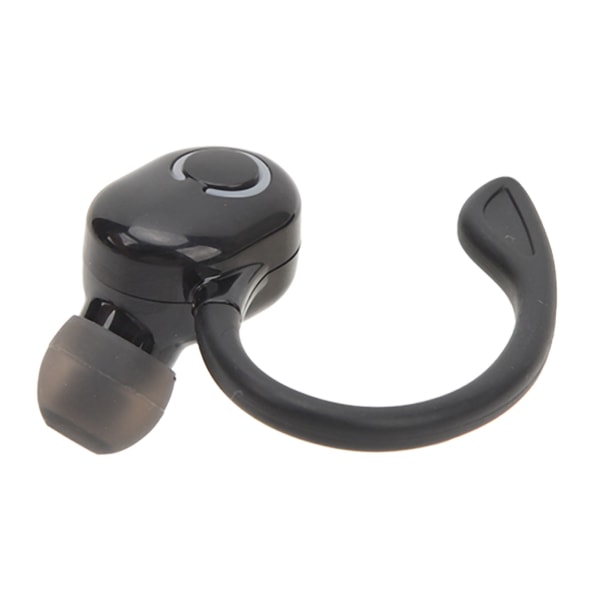 Støydempende Bluetooth-hodetelefon V5.2 Trådløs Bluetooth-ørepropp med mikrofon Lang standby Ultralett for lastebilsjåfører Kontor Svart