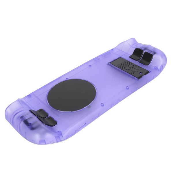 Ersättningshölje för Steam Deck med kylning, DIY-bakplatta, transparent lila, extern halvledarkyla