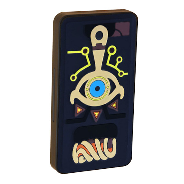 Spelkortfodral 24 Fack 3D-prägling Magnetiskt Bärbart Extra Stort Spelkortfodral Organiserare för Switch The Eye of Zelda