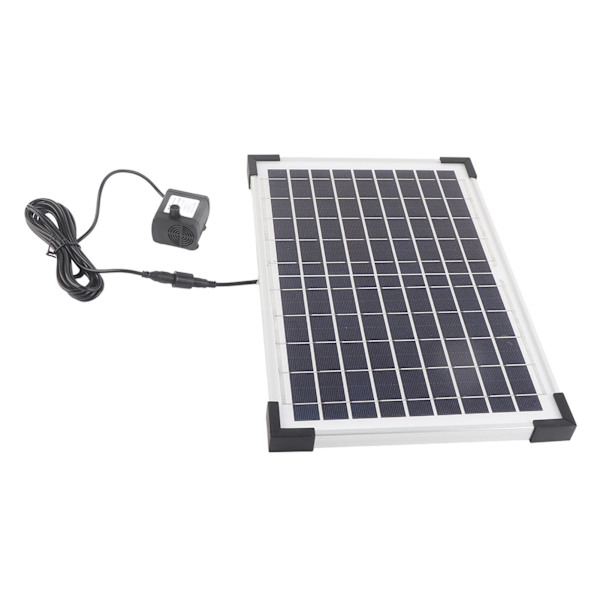 Solcelled Fontænepumpe 9V 10W Nem at Installere Solcelledrevet Fontæne Havepumpe Sæt til Fuglebad Have Baghave Pool Fisketank