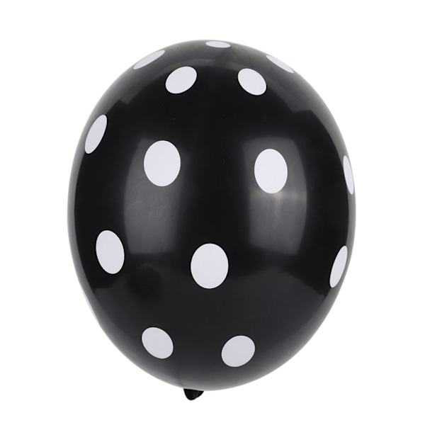 32-osainen Polka Dot -lateksipallosetti syntymäpäiville, kihlajaisille ja häille (Malli #1)