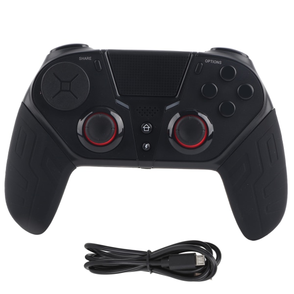 Bluetooth Trådløs Gamepad Programmerbar Spilkonsol til PS4/ IOS /Android/PC