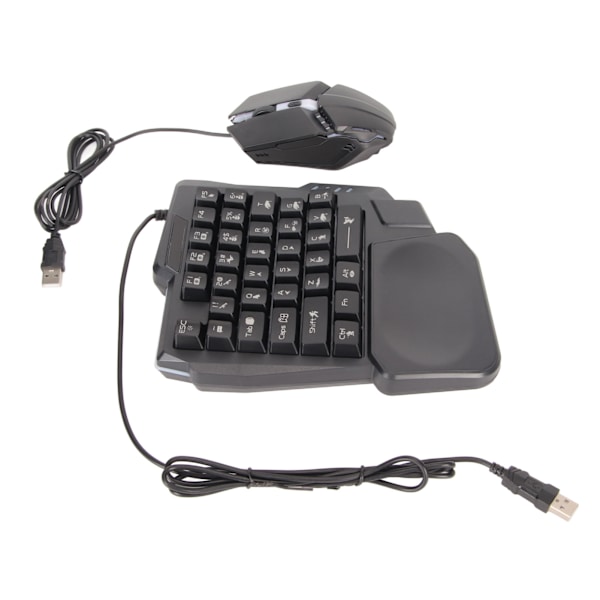 Trådløst Tastatur og Mus Konverteringssett Plug and Play Høy Sensitivitet Mobilspill Konverteringsadapter for Android for Harmony