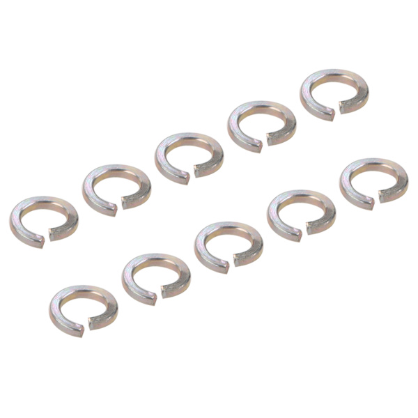 70 stk. Split Spring Lock Washer Pakning Assortering Rustfrit Stål Universal Tilbehør til Bil 5mm / 0,2 tommer