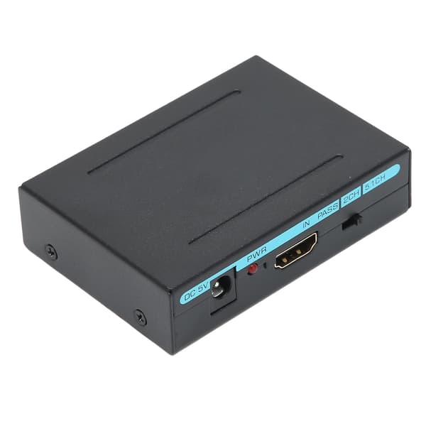 HDMI Audio Splitter 4K HD Audio Decoder Adapter til Projektor Multimedia