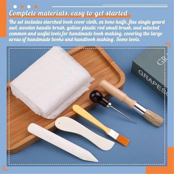 Benfoldere sett, Benfoldere, Makers, Bokbindingssett, for bokbinding, papirhåndverk, quilting
