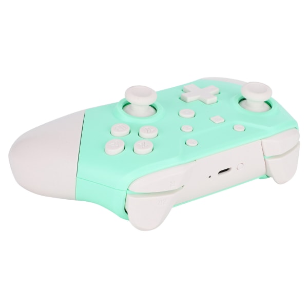 Trådløs Bluetooth-spillkontroller-håndkontroll med NFC 3D-joysticks for Nintendo for Switch ProGreen White