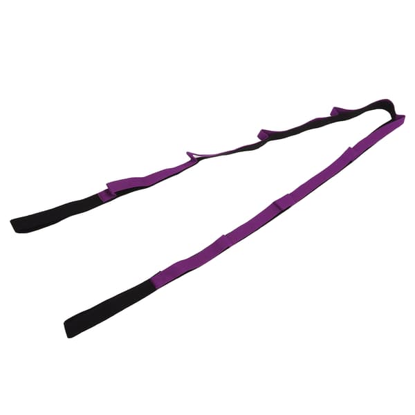 Stretch Strap för Fysioterapi Träning Yoga med MultiLoop Flexibilitet