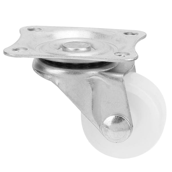 Set med 4 Slitstarka 1-tums Swivel-Hjul, 20 kg Belastningskapacitet, Nylonhjul Perfekta för Vagnar och DIY-Projekt