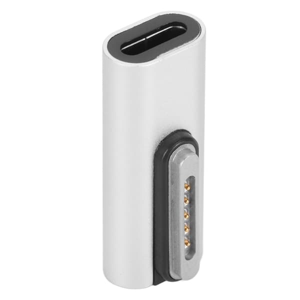 USB C til magnetisk adapter 140W PD hurtiglading LED-indikator sinklegering for MacBook Laptop