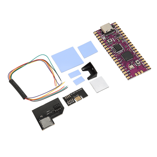 för RasPi Flexible Microcontroller Board Dual Core 264KB ARM Cortex M0+processor med SD2SP2 Pro Micro Storage Card Adapter