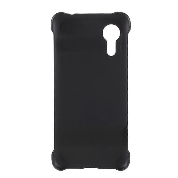 【bt02】Rubberized Plastic Case Compatible with Samsung Galaxy Xcover 5 Hard Phone Case Black