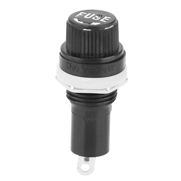 20 kpl Ruuvikansi Sulakepidike Pistorasia Kotelo 5x20mm Lasiputki Sulakkeille