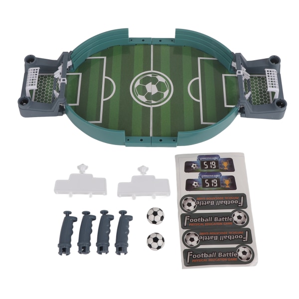 Mini Bordfotballspillsett - Fotballbord, Bordfotball, Konkurranse, Sportspill, Bordspill for Familie og Fest
