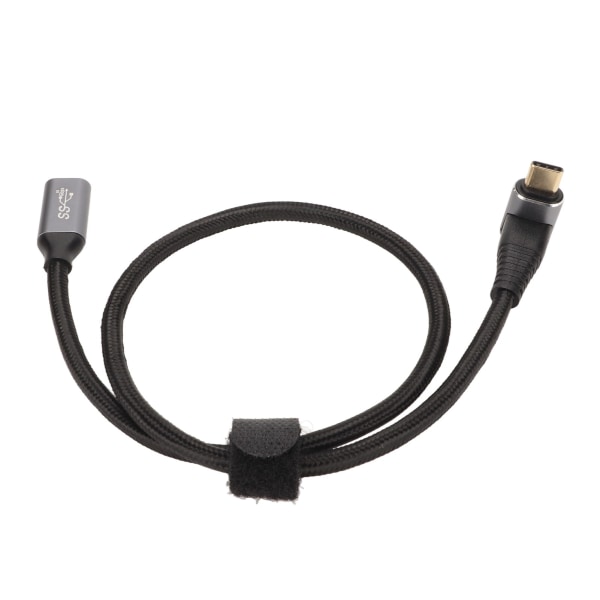 USB C 3.1 hann-til-hun-kabel PD100W Hurtiglading 10Gbps 4K ved 60Hz USB C-ladekabel for Steam Deck-spillkonsoller 50cm/19.7in