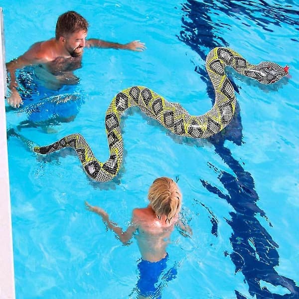 Pvc Uppblåsbar Python Simulering Uppblåsbar Orm Knepig Liten Djurleksak Uppblåsbar Leksaksorm