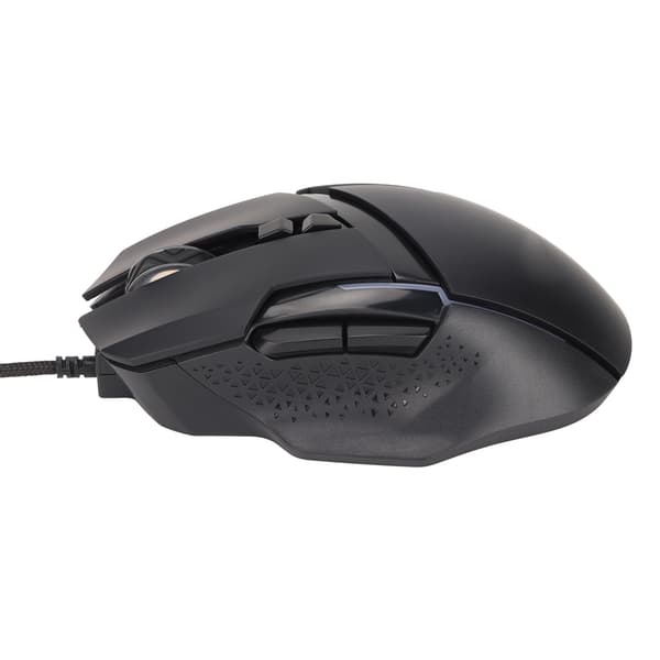 RGB Gaming Mus 6 Justerbar DPI 7 Programmerbare Knapper Kablet USB Plug and Play til PC Laptop Studie Arbejde