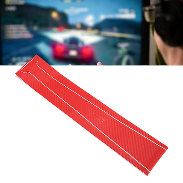 Konsol Midt Skin Beskyttende Ridsefast Beskyttelsesklæbemiddel til PS5 Digital Edition Host Rød