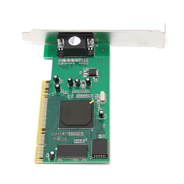 ATI Rage XL 8MB SDRAM VGA PCI Express grafikkort PCB grønt kort til stationær computer