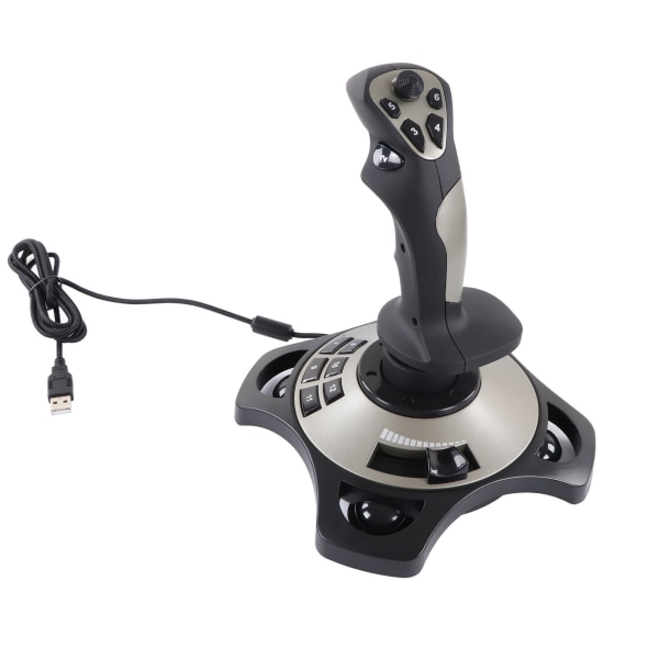 PC Joystick 2113 Simulerings USB Spilcontroller med Vibrationsfunktion Trådløs Gamepad Joystick