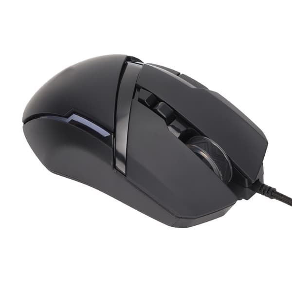 RGB Gaming Mus 6 Justerbar DPI 7 Programmerbare Knapper Kablet USB Plug and Play for PC Laptop Studier Arbeid