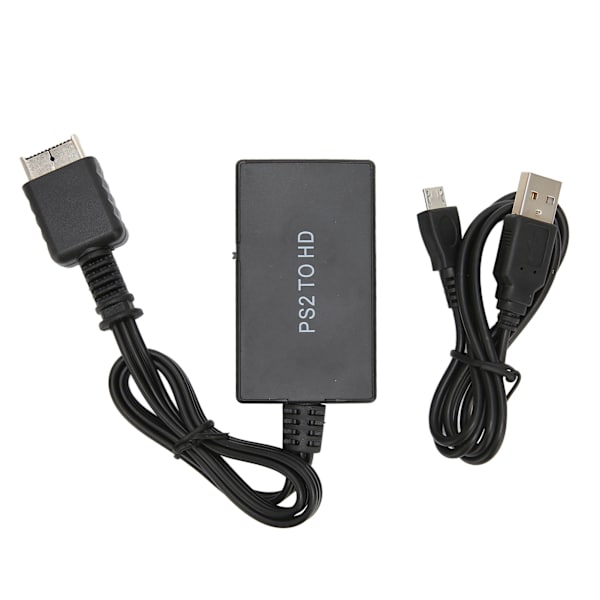 For PS2 til HD Multimedia Interface Adapter Støtter 720P 1080P Bytte Høy Nøyaktighet Full HD Videokonverter for PS2