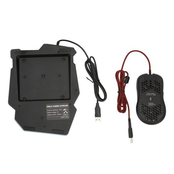 Tangentbord och Mus Konverteringsset Trådbunden Trådlös RGB Enhands Tangentbord Mus Adapter Combo för Android för Harmony för IOS