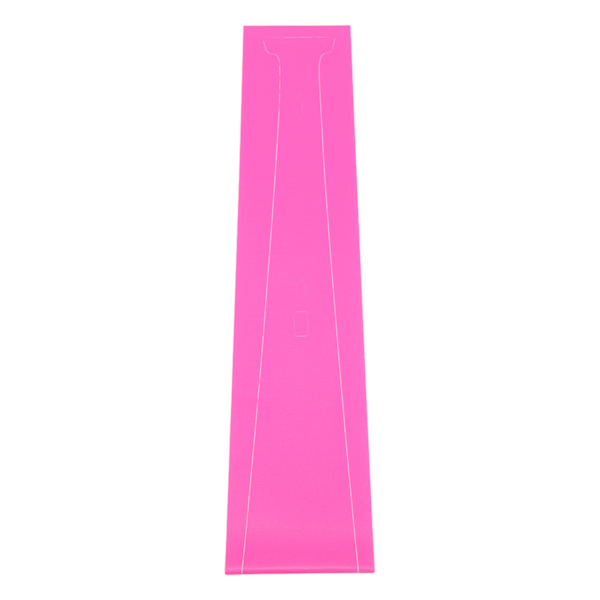 Midtskin for PS5-konsollen, integrert, ripebestandig, midtre stripemblem for PS5 Digital Edition-vert, rosa