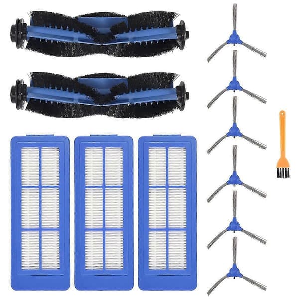 Sett for Eufy RoboVac 11S MAX, RoboVac 30C MAX, RoboVac G10, RoboVac G30, Edge- 13 STK erstatningsdel