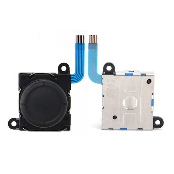 Analog Joystick Tumknappsknappmodul Ersättning för Switch Joycon/Lite Controller Svart