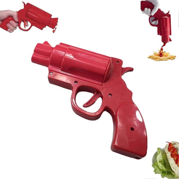 【02】Kryddflaskor läckagesäkra roliga ketchupdispenser för ketchup, senap, klämflaskor för matlagning och bakning