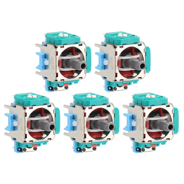 5 kpl 3D-kallistin Analog Joystick -anturimoduulia Ammattimainen Vaihto Analog-tikku Joystick -osat PS5-ohjaimille