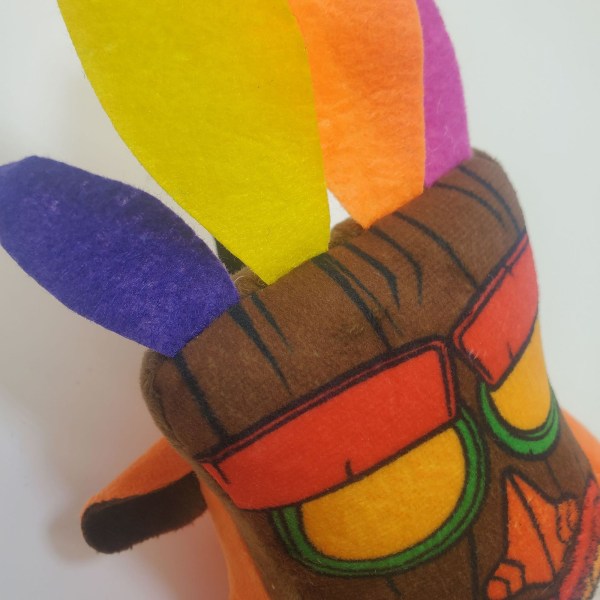 Crash Bandicoot Crazy Trilogy Serie Plyslegetøj Dukke - Maske Edition